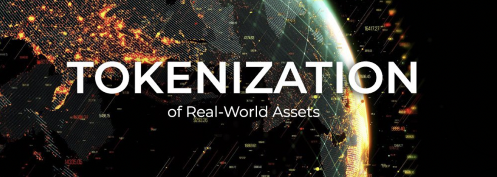 DeFi social benefits real world asset tokenization earth background
