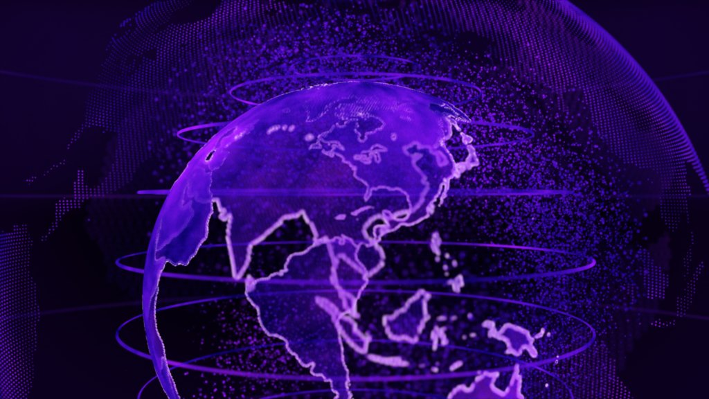 Feb-04-weekly-cryptocurrency-news-headlines-wrapup-purple-3d-rendering-earth-technology-business-communications-background-earth-globe