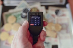 Store NFTs in a hardware wallet trezor remote for decentral publishing