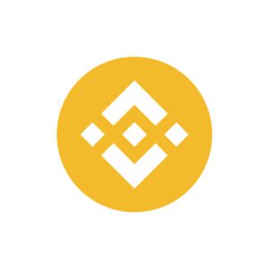 crypto binance coin logo for decentral publishing