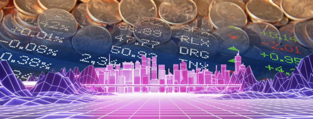 crypto news wrap up cryptocurrency metaverse pink buildings