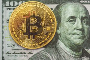 defi lending terms bitcoin on a 100 dollar bill for decentral publishing