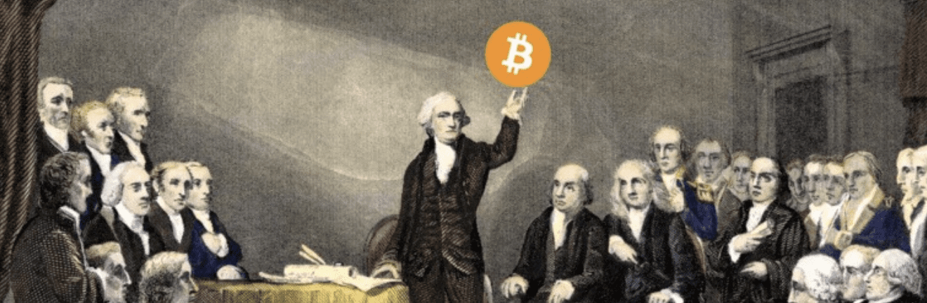founding fathers of cryptocurrency industry history bitcoin people painting
