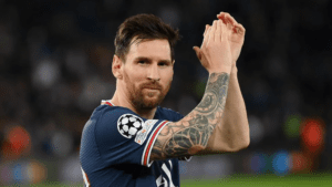 lionel messi cryptocurrency hand clap stand