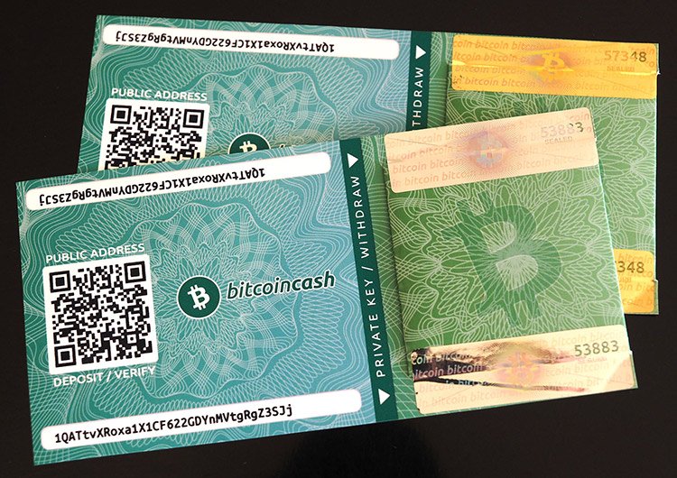 make a paper wallet cryptocurrency bitcoin paper qr code