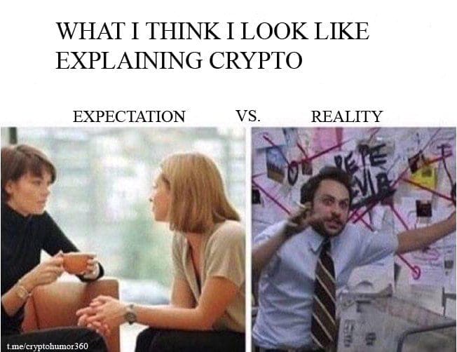narratives driving crypto two memes side by side for decentral publishing