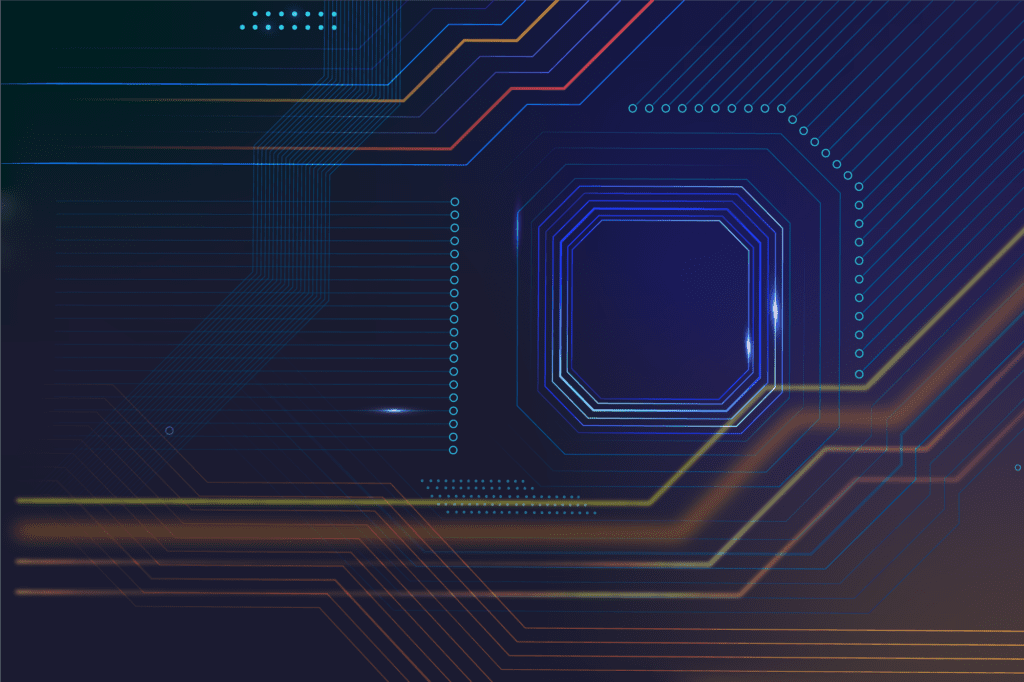 blockchain trends token classes of blockchain vector image of colorful nodes for decentral publishing