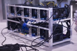 uncensored crypto docuseries a rig of mining equipment for decentral publishing