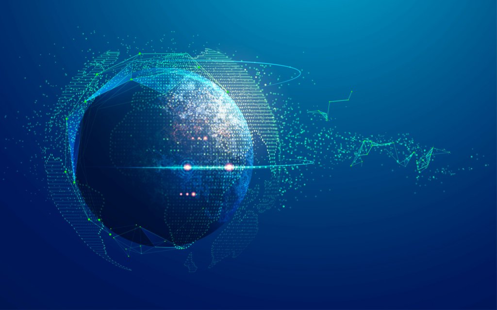 weekly-crypto-news-wrap-up-blue-digital-globe decentral publishing